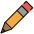 Pencil Emoji from OpenMoji Set