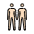 People Holding Hands Light Skin Tone Emoji from OpenMoji Set