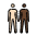People Holding Hands Light Skin Tone Dark Skin Tone Emoji from OpenMoji Set