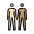 People Holding Hands Light Skin Tone Medium Skin Tone Emoji from OpenMoji Set