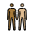 People Holding Hands Medium Dark Skin Tone Medium Light Skin Tone Emoji from OpenMoji Set