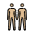 People Holding Hands Medium Light Skin Tone Emoji from OpenMoji Set