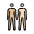 People Holding Hands Medium Light Skin Tone Light Skin Tone Emoji from OpenMoji Set