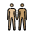 People Holding Hands Medium Light Skin Tone Medium Skin Tone Emoji from OpenMoji Set