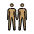 People Holding Hands Medium Skin Tone Emoji from OpenMoji Set