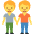 People Holding Hands Emoji from Twemoji Set