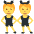 People With Bunny Ears Emoji from Twemoji Set