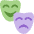 Performing Arts Emoji from Twemoji Set
