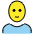 Person Bald Emoji from OpenMoji Set