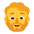 Person Beard Flat Default Emoji from Fluent Emoji Flat Set