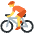 Person Biking Emoji from Twemoji Set