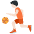 Person Bouncing Ball Light Skin Tone Emoji from Twemoji Set