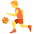 Person Bouncing Ball Emoji from Twemoji Set