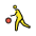Person Bouncing Ball Emoji from OpenMoji Set