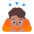 Person Bowing Flat Medium Emoji from Fluent Emoji Flat Set