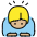 Person Bowing Medium Light Skin Tone Emoji from OpenMoji Set