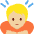 Person Bowing Medium Light Skin Tone Emoji from Twemoji Set