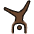Person Cartwheeling Dark Skin Tone Emoji from OpenMoji Set