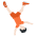 Person Cartwheeling Light Skin Tone Emoji from Twemoji Set