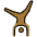 Person Cartwheeling Medium Dark Skin Tone Emoji from OpenMoji Set