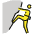 Person Climbing Emoji from OpenMoji Set