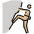 Person Climbing Medium Light Skin Tone Emoji from OpenMoji Set