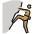 Person Climbing Medium Skin Tone Emoji from OpenMoji Set