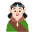 Person Elf Flat Light Emoji from Fluent Emoji Flat Set