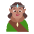 Person Elf Flat Medium Emoji from Fluent Emoji Flat Set