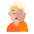 Person Facepalming Flat Medium Light Emoji from Fluent Emoji Flat Set