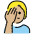 Person Facepalming Medium Light Skin Tone Emoji from OpenMoji Set