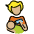 Person Feeding Baby Medium Light Skin Tone Emoji from OpenMoji Set