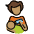 Person Feeding Baby Medium Skin Tone Emoji from OpenMoji Set