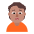 Person Frowning Flat Medium Emoji from Fluent Emoji Flat Set
