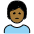 Person Frowning Medium Dark Skin Tone Emoji from OpenMoji Set
