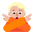 Person Gesturing No Flat Medium Light Emoji from Fluent Emoji Flat Set