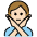 Person Gesturing No Light Skin Tone Emoji from OpenMoji Set