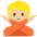 Person Gesturing No Medium Light Skin Tone Emoji from Twemoji Set