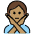 Person Gesturing No Medium Skin Tone Emoji from OpenMoji Set