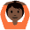 Person Gesturing Ok Dark Skin Tone Emoji from Twemoji Set