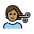Person Getting Haircut Medium Skin Tone Emoji from OpenMoji Set