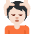 Person Getting Massage Light Skin Tone Emoji from Twemoji Set