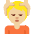 Person Getting Massage Medium Light Skin Tone Emoji from Twemoji Set
