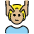 Person Getting Massage Medium Light Skin Tone Emoji from OpenMoji Set