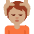 Person Getting Massage Medium Skin Tone Emoji from Twemoji Set