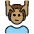 Person Getting Massage Medium Skin Tone Emoji from OpenMoji Set