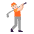 Person Golfing Flat Light Emoji from Fluent Emoji Flat Set