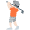 Person Golfing Light Skin Tone Emoji from Twemoji Set