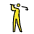 Person Golfing Emoji from OpenMoji Set