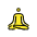 Person In Lotus Position Emoji from OpenMoji Set